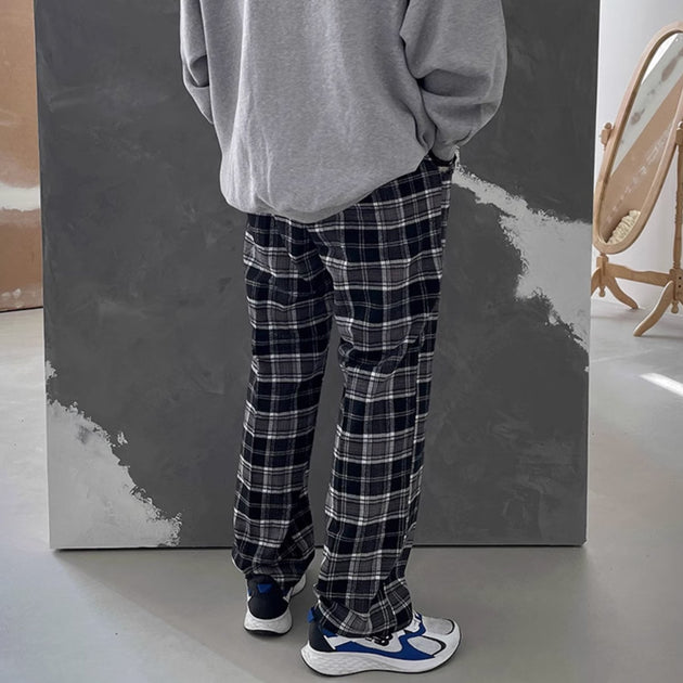 CHECKERED PANTS - Aumori
