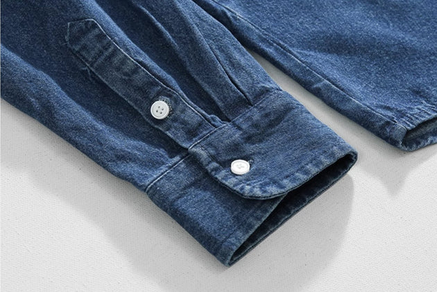 CLASSIC DENIM LONG SLEEVE - Aumori