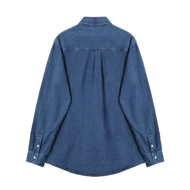 CLASSIC DENIM LONG SLEEVE - Aumori