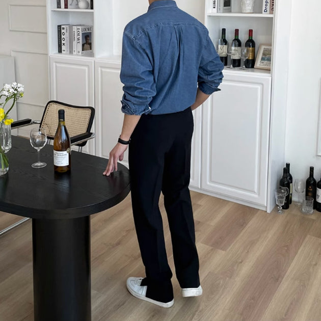 CLASSIC DENIM LONG SLEEVE - Aumori