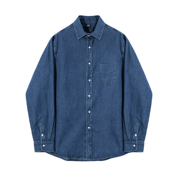 CLASSIC DENIM LONG SLEEVE - Aumori
