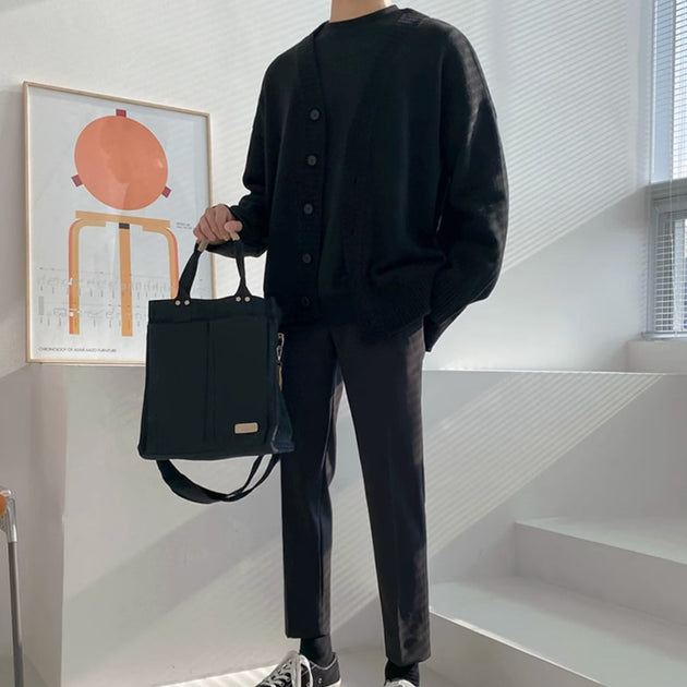 CLASSIC KNIT CARDIGAN - Aumori