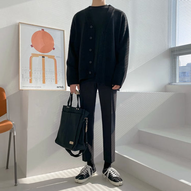 CLASSIC KNIT CARDIGAN - Aumori