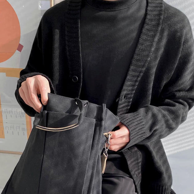 CLASSIC KNIT CARDIGAN - Aumori