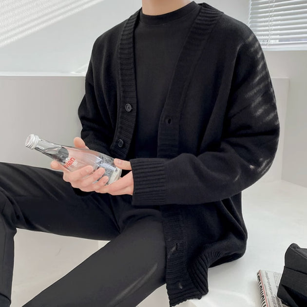 CLASSIC KNIT CARDIGAN - Aumori