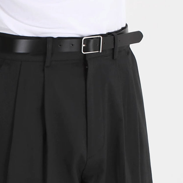 CLASSIC LEATHER BELT - Aumori