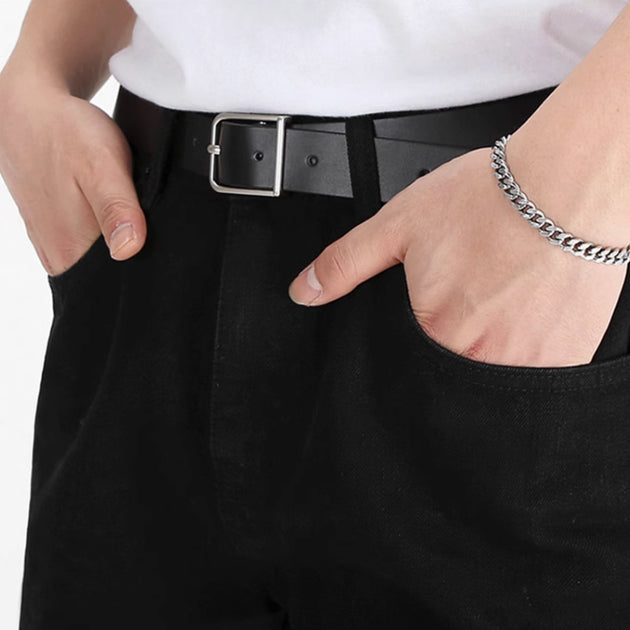 CLASSIC LEATHER BELT - Aumori