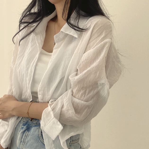 CLASSIC LINEN SHIRT - Aumori