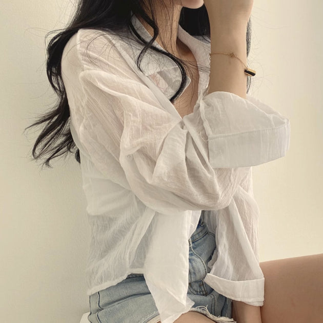 CLASSIC LINEN SHIRT - Aumori