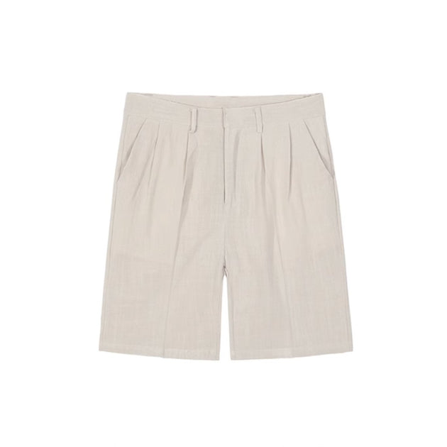 CLASSIC LINEN SHORTS - Aumori