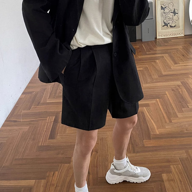 CLASSIC LINEN SHORTS - Aumori