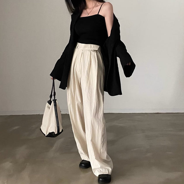 CLASSIC RIB CROP TOP - Aumori