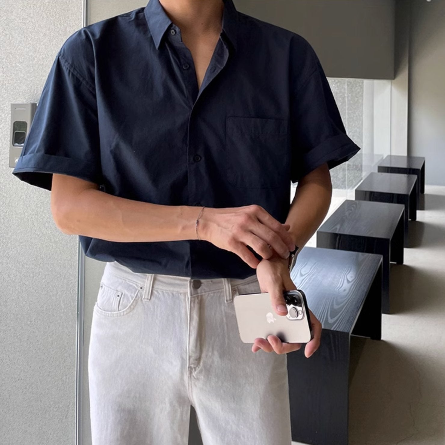 CLASSIC SHORT SLEEVE SHIRT - Aumori