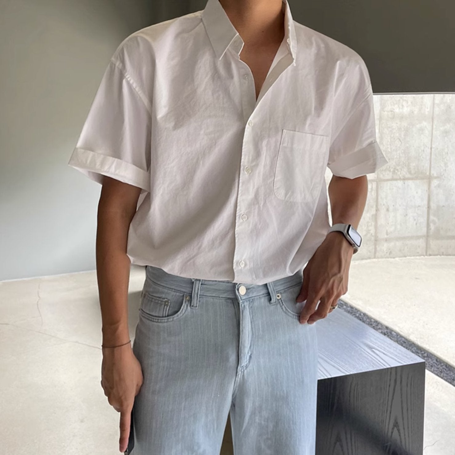 CLASSIC SHORT SLEEVE SHIRT - Aumori
