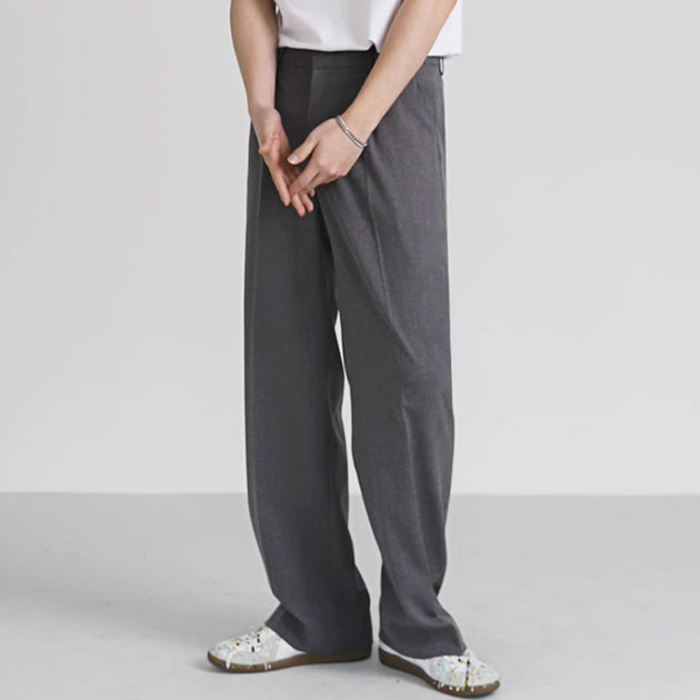 CLASSIC STRAIGHT PANTS - Aumori