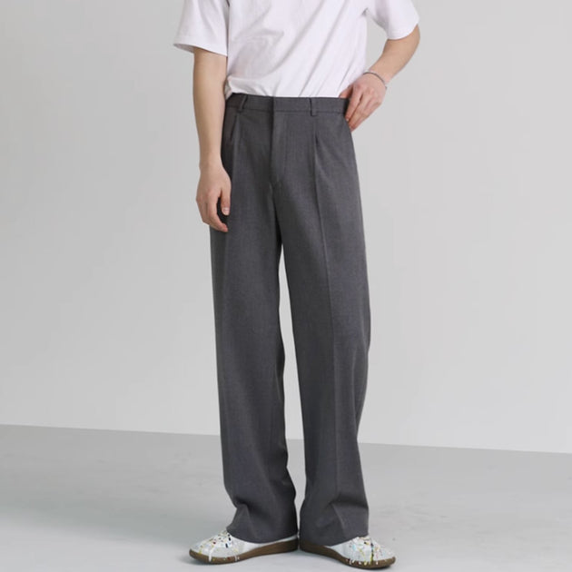 CLASSIC STRAIGHT PANTS - Aumori
