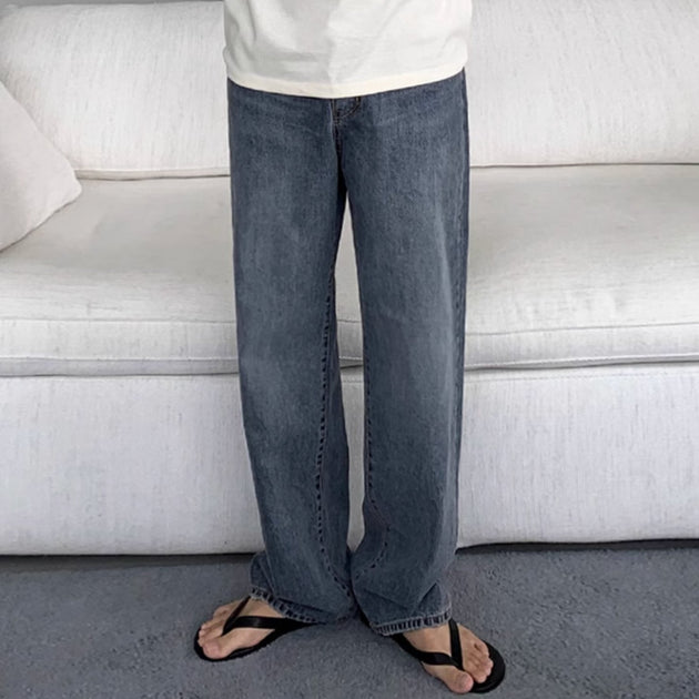 CLASSIC WASHED JEANS - Aumori