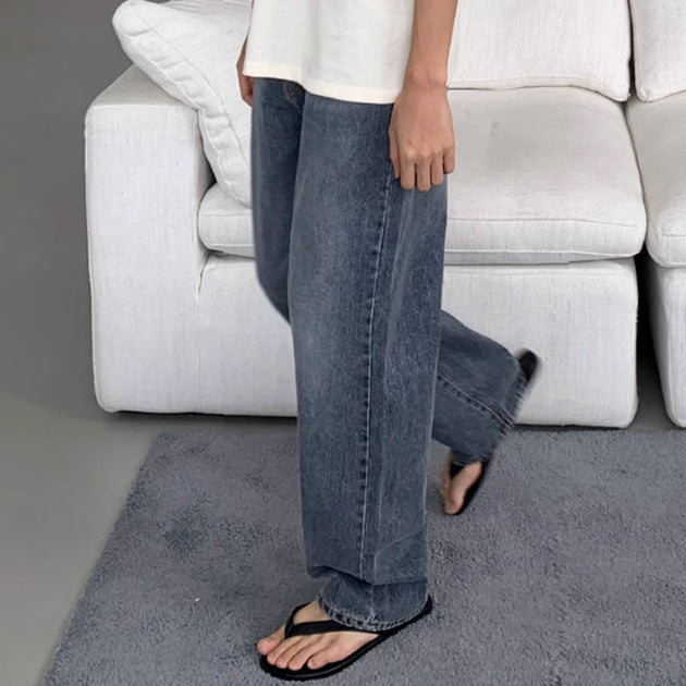 CLASSIC WASHED JEANS - Aumori