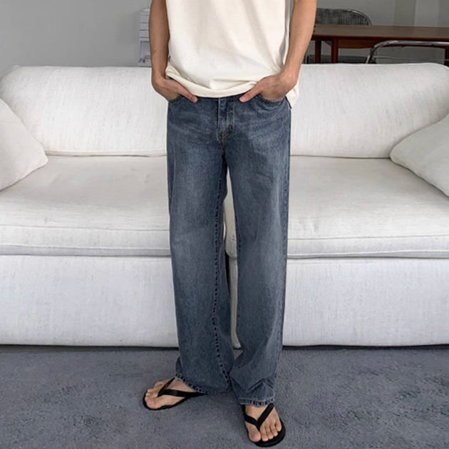 CLASSIC WASHED JEANS - Aumori