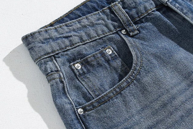 CLASSIC WASHED JEANS - Aumori