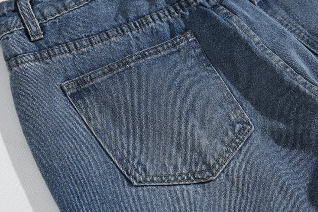 CLASSIC WASHED JEANS - Aumori