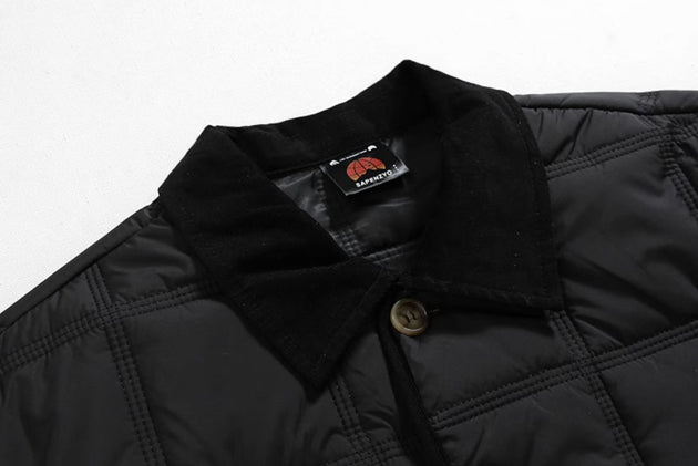 COLLAR BUTTON UP JACKET - Aumori