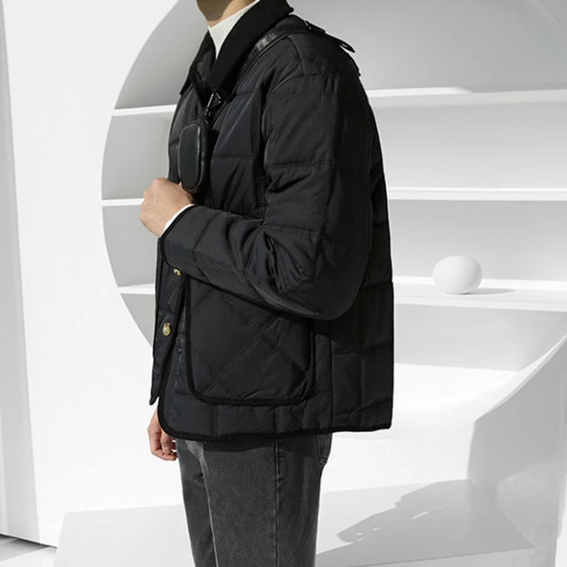 COLLAR BUTTON UP JACKET - Aumori