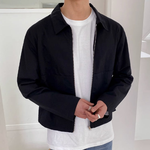 COLLAR ZIP - UP JACKET - Aumori