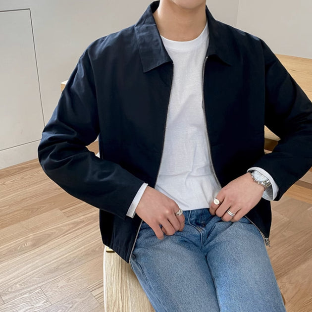 COLLAR ZIP - UP JACKET - Aumori