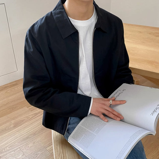 COLLAR ZIP - UP JACKET - Aumori