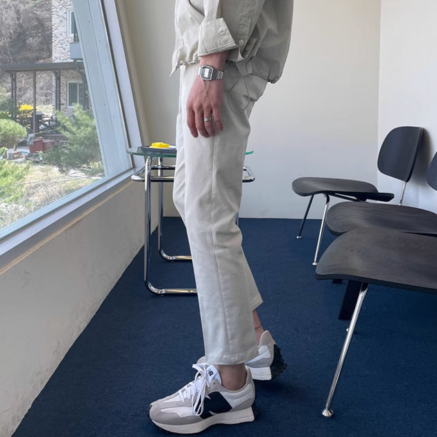 CROPPED ANKLE PANTS - Aumori