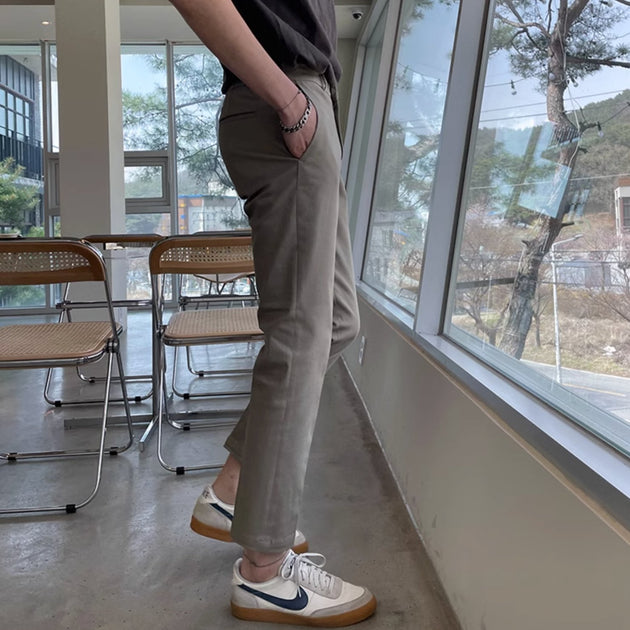 CROPPED ANKLE PANTS - Aumori
