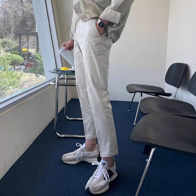 CROPPED ANKLE PANTS - Aumori