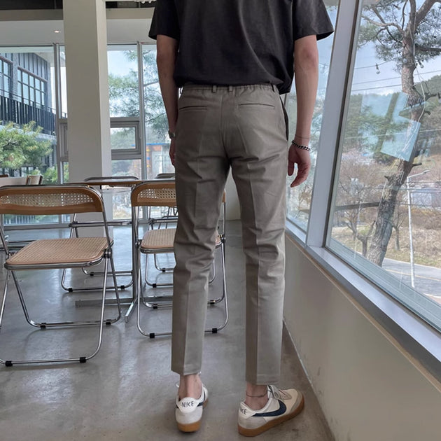 CROPPED ANKLE PANTS - Aumori