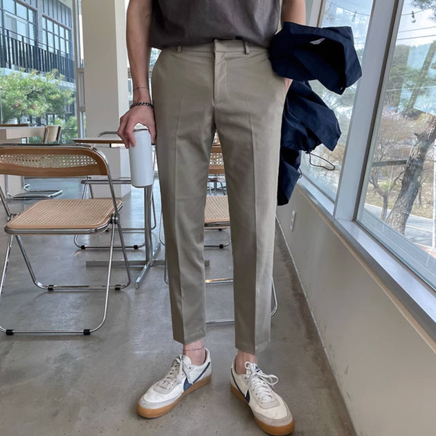 CROPPED ANKLE PANTS - Aumori
