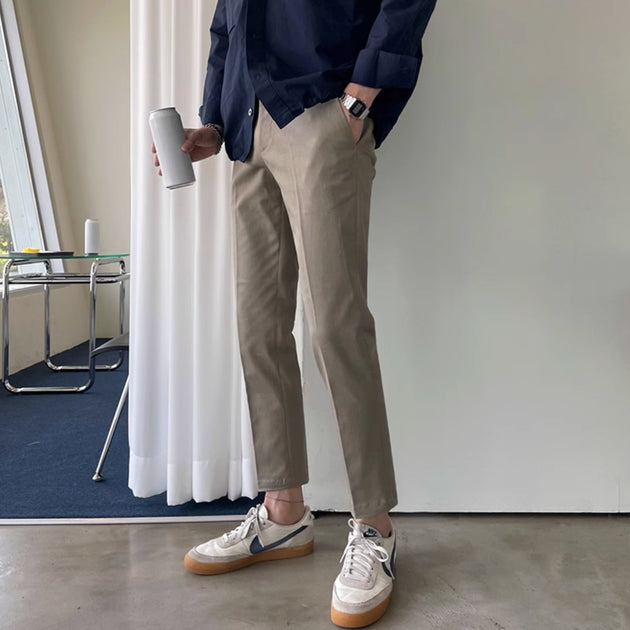 CROPPED ANKLE PANTS - Aumori