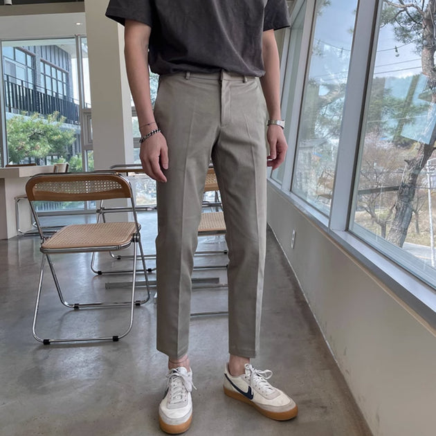 CROPPED ANKLE PANTS - Aumori