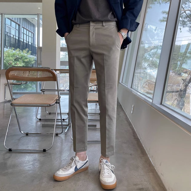 CROPPED ANKLE PANTS - Aumori