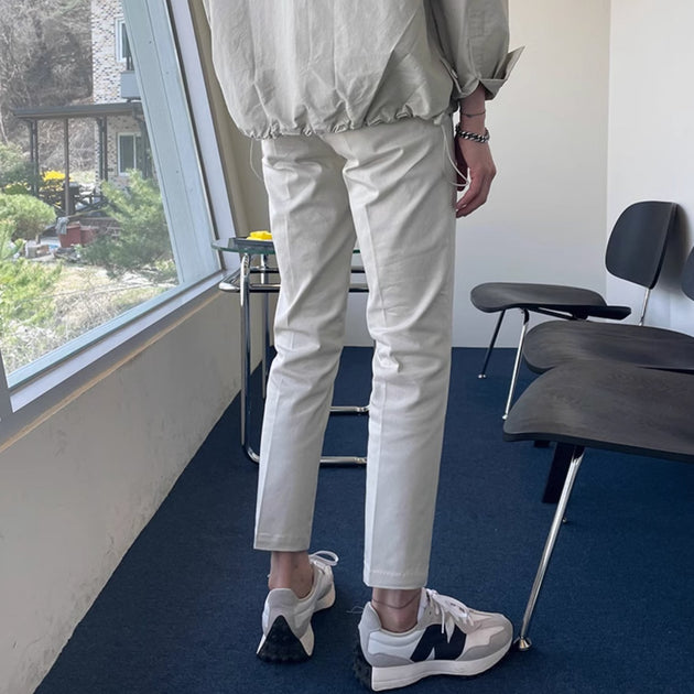 CROPPED ANKLE PANTS - Aumori