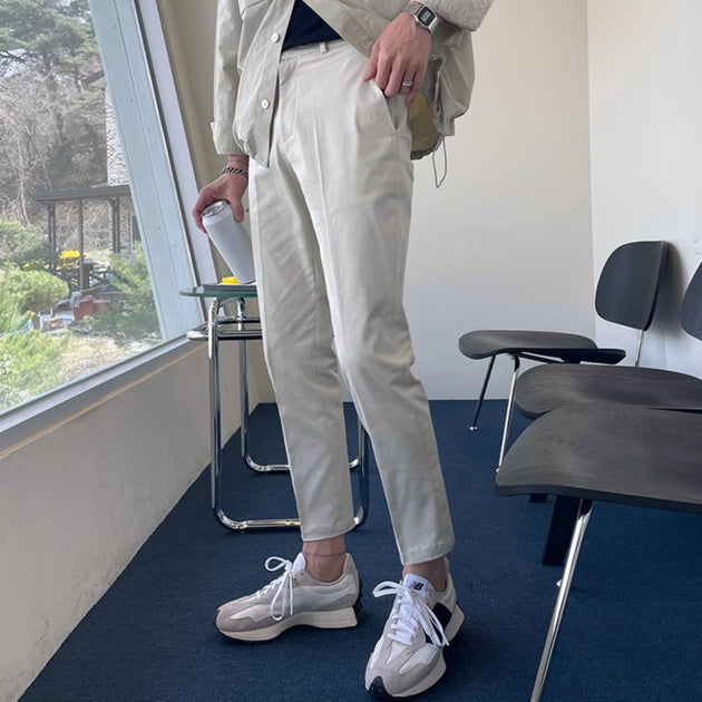 CROPPED ANKLE PANTS - Aumori