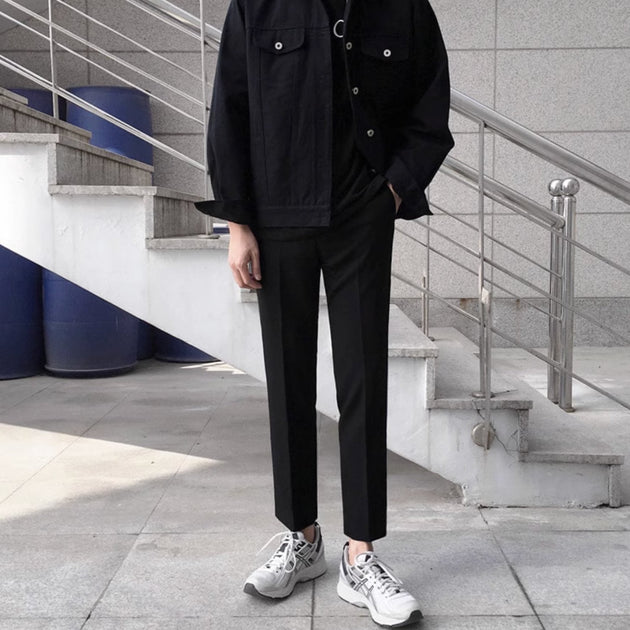 CROPPED FIT PANTS - Aumori