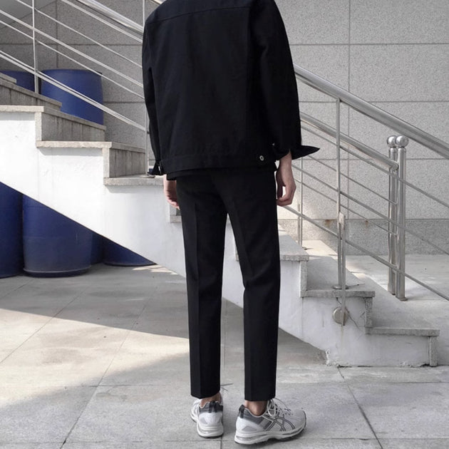 CROPPED FIT PANTS - Aumori