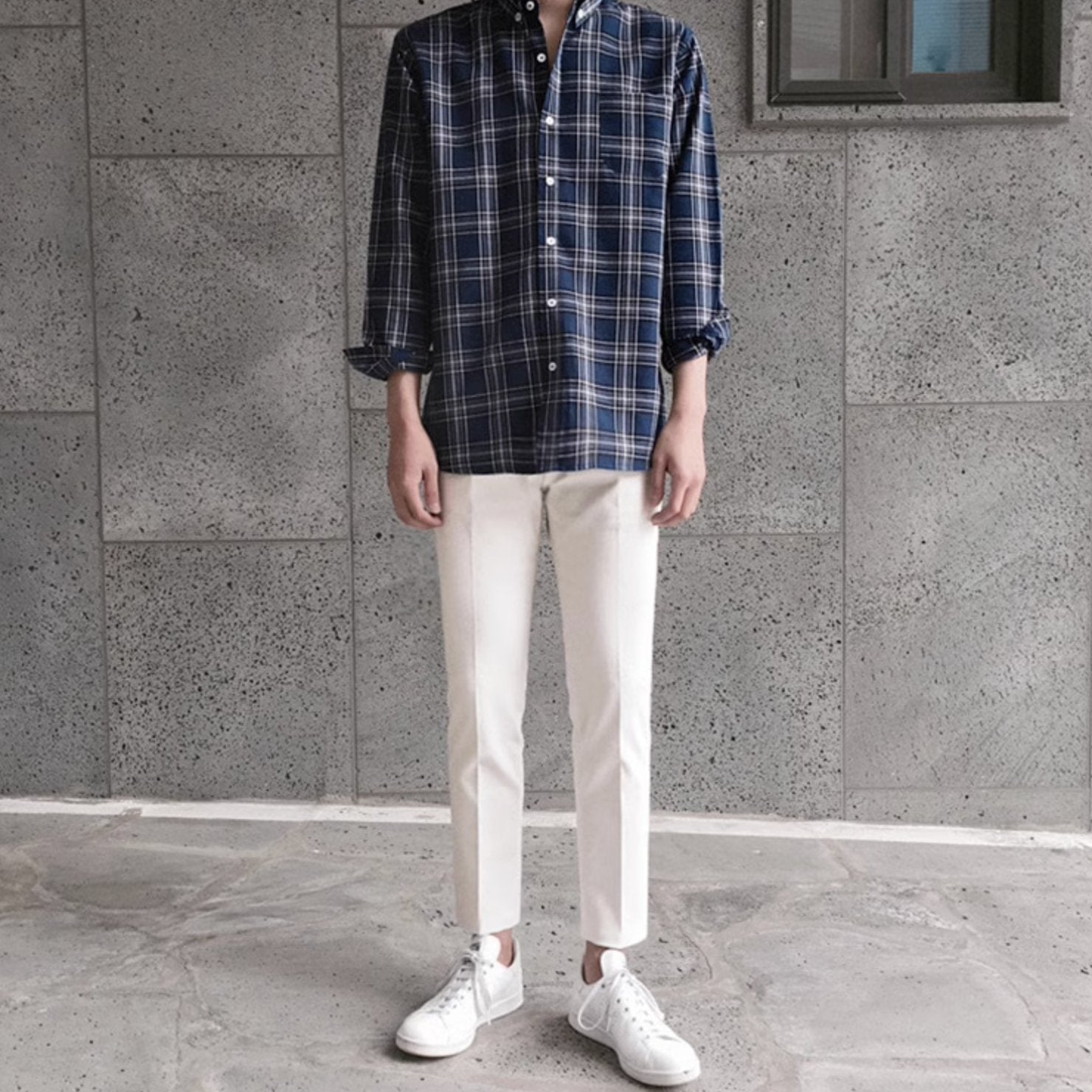 CROPPED FIT PANTS - Aumori