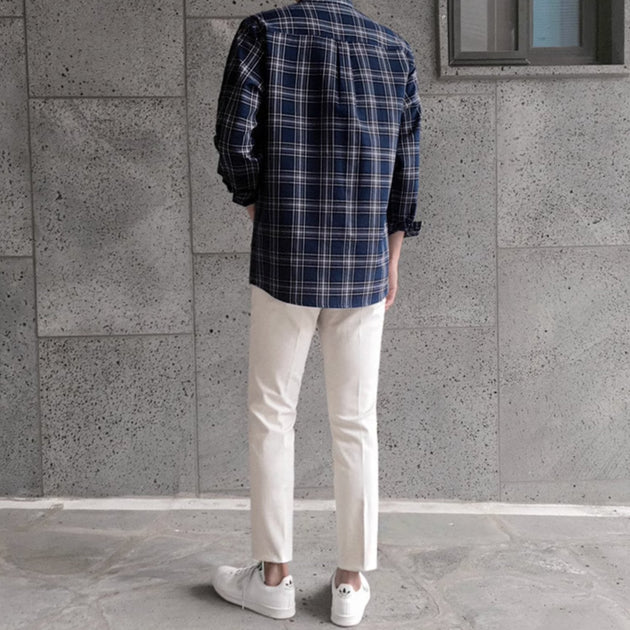 CROPPED FIT PANTS - Aumori