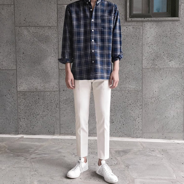CROPPED FIT PANTS - Aumori