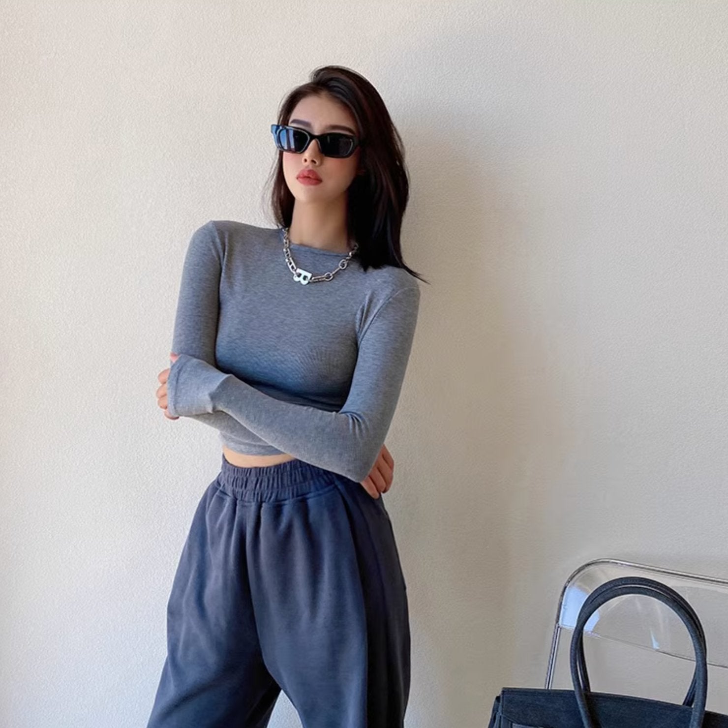 CROPPED LONG SLEEVE - Aumori