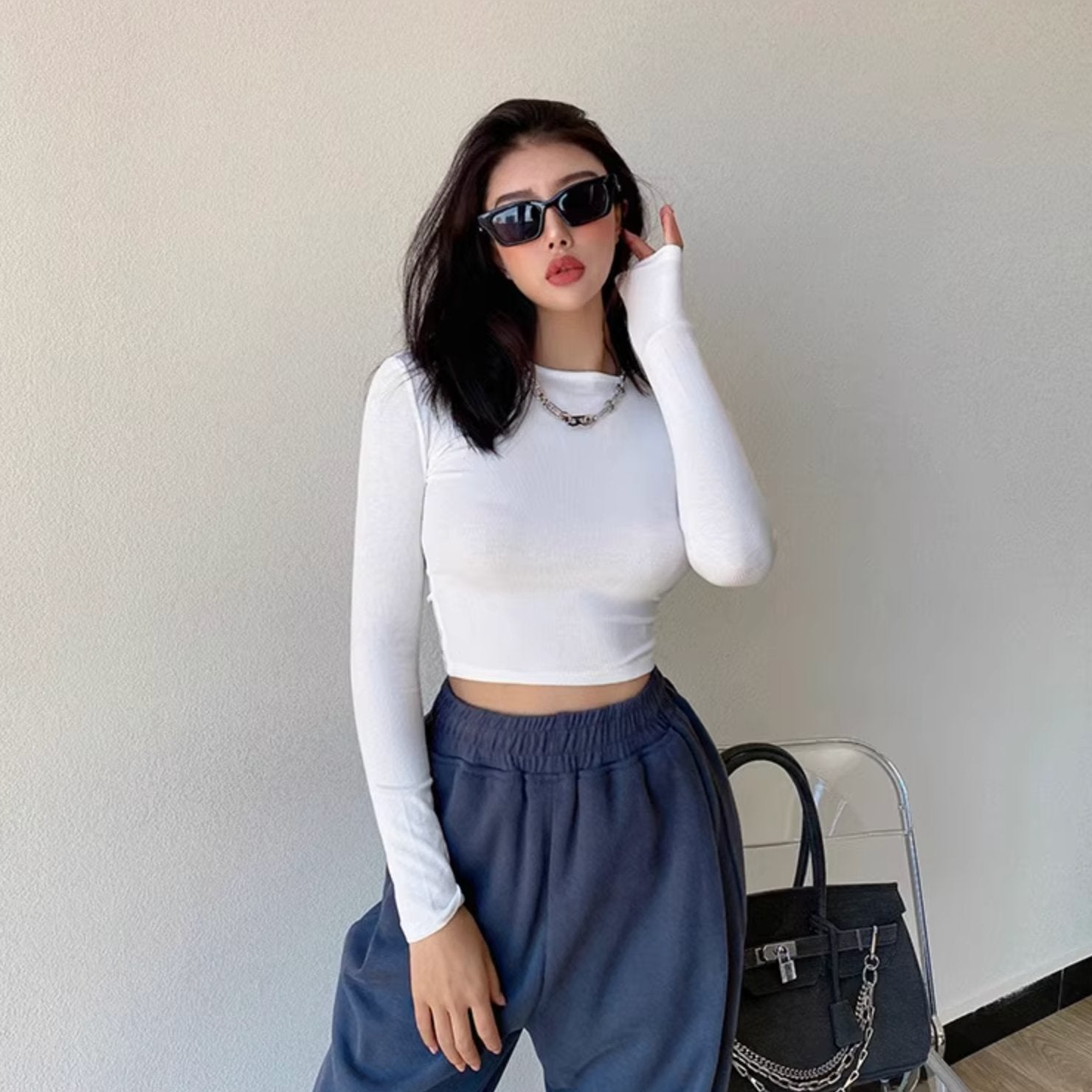 CROPPED LONG SLEEVE - Aumori
