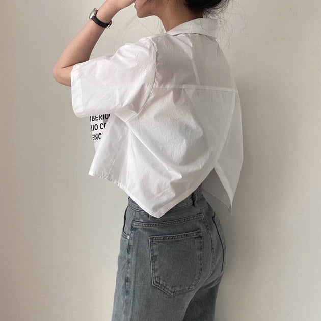 CROSS BACK SHIRT - Aumori
