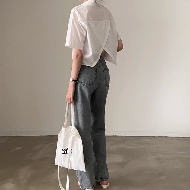 CROSS BACK SHIRT - Aumori