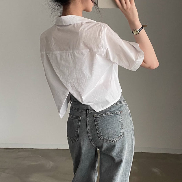 CROSS BACK SHIRT - Aumori